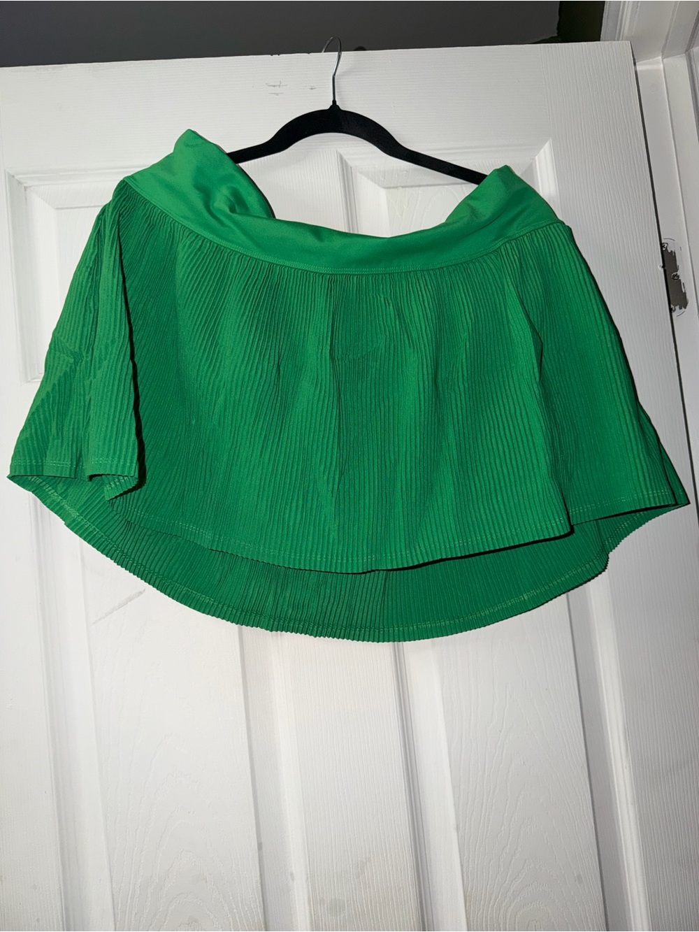 Green Women's Tennis Skirt- Casual A-Line